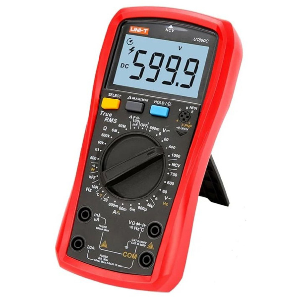 Изображение Мультиметр универсальный цифровой UNI-T UT890C Картинка Мультиметр универсальный цифровой UNI-T UT890C