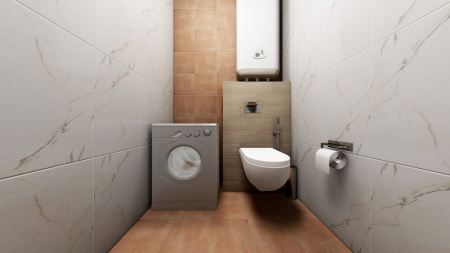 Картинка Керамогранит АТЕМ Портланд BT 300х300х7,5 мм Глазурованный коричневый