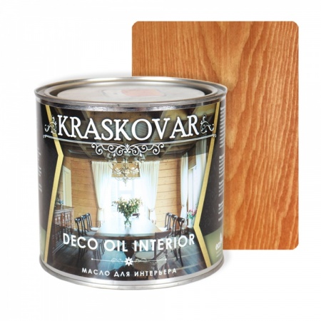 Масло для интерьера Kraskovar Deco Oil Interior 2,2 л Лиственница