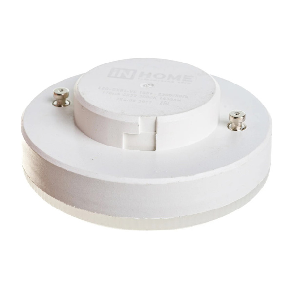 Изображение Лампа светодиодная LED-GX53-VC 15Вт 230В 3000К 1430Лм IN HOME Картинка Лампа светодиодная LED-GX53-VC 15Вт 230В 3000К 1430Лм IN HOME