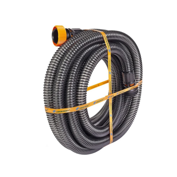 Картинка Всасывающий шланг УЖ Черный Ø 25 мм бухта 7,5 м 5 бар Джилекс