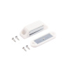 Картинка Нора-М Магнитная защелка №1 цвет Белый для мебельной фурнитуры
