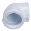 Картинка Угольник 90° Ø 50 мм полипропиленовый PPR Белый Valfex