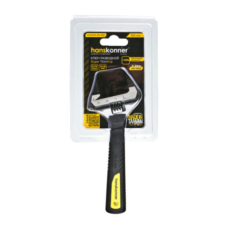 Картинка Ключ разводной 150 мм супер тонкие губки Hanskonner