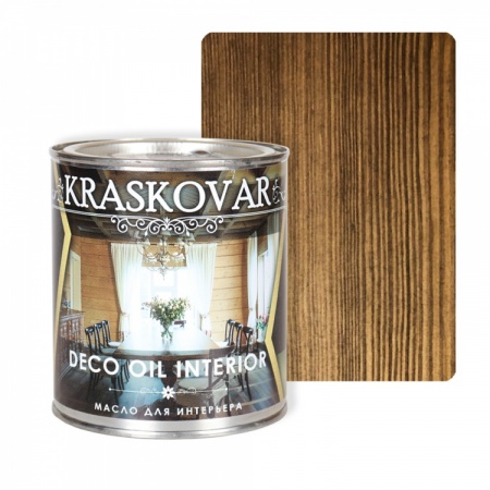 Масло для интерьера Kraskovar Deco Oil Interior 0,75 л Палисандр