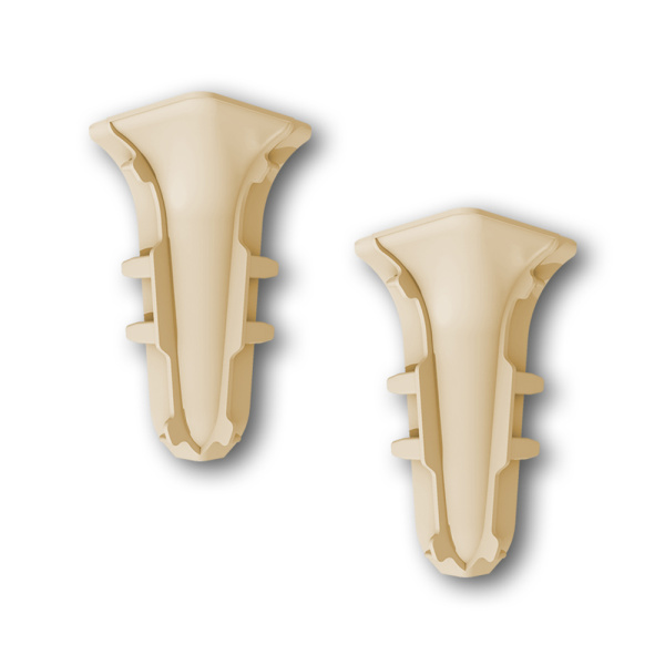 Картинка Угол внутренний для плинтуса Идеал Классик К-П55 мм Сосна Золотистая 272