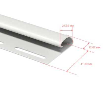 Картинка Профиль финишный ТЕХНОНИКОЛЬ Жасмин 3 м