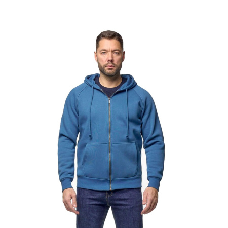 Samo Мужская толстовка однотонная цвет Индиго размер 50