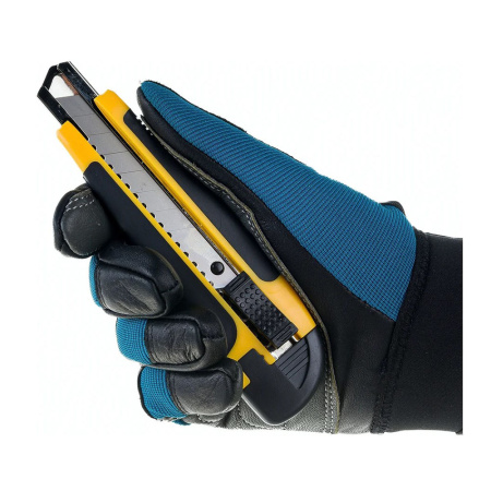 Картинка Нож усиленный строительный 18 мм Biber 50118