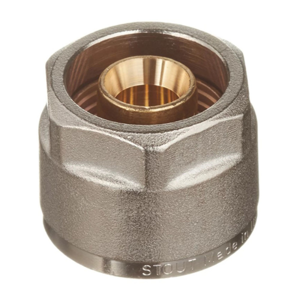 Картинка Евроконус 20х2,9х3/4" для PEX труб STOUT