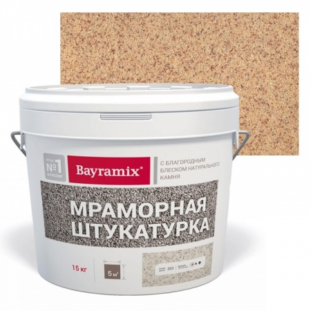 Мраморная штукатурка Bayramix CASHMIR GOLD-K 15 кг