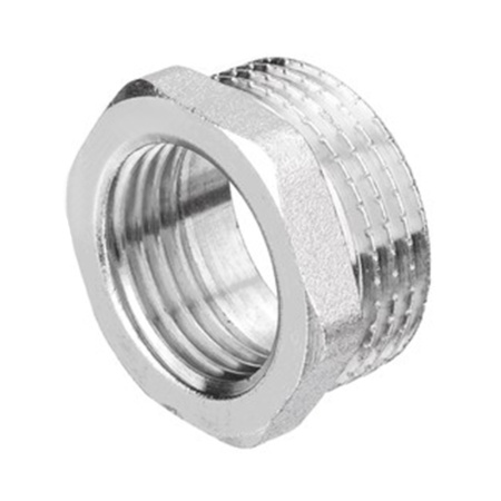 Футорка НВ 1'1/2х1'1/4 никелированная AQUALINK