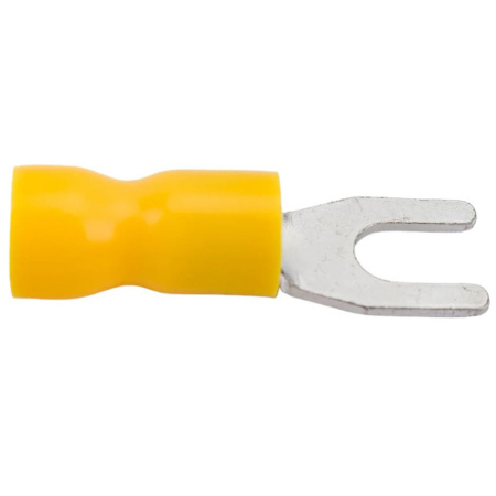 Картинка Наконечник кабельный вилочный изолированный НВИ 6.0-4 ПРОФИ КВТ