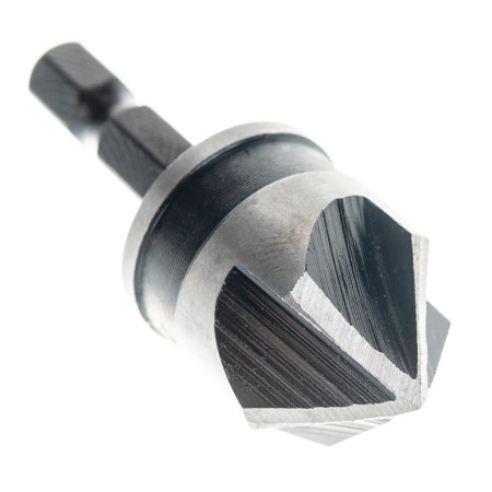 Картинка Зенкер конический Легированная сталь под биту 19 мм FIT