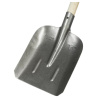 Картинка Лопата совковая рельсовая сталь с деревянным черенком Флорис ЛСП-02Д