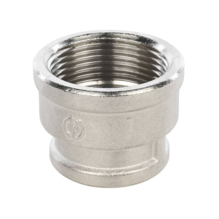 Картинка Муфта переходная ВВ 1"1/4х1" никелированная STOUT