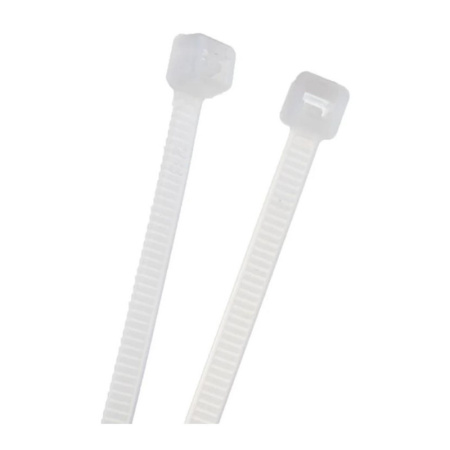 Картинка Стяжка нейлоновая КСС 8x500 мм Белые КВТ Fortisflex