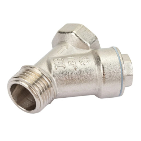 Картинка Фильтр косой латунный сетчатый 1/2' ВН Aqualink