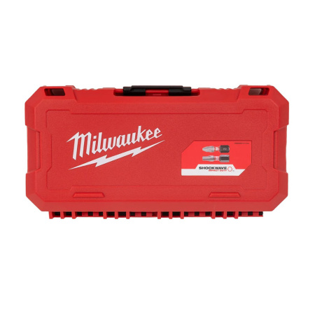 Картинка Набор бит 56 единиц GEN III в пластиковом кейсе SHOCKWAVE Milwaukee