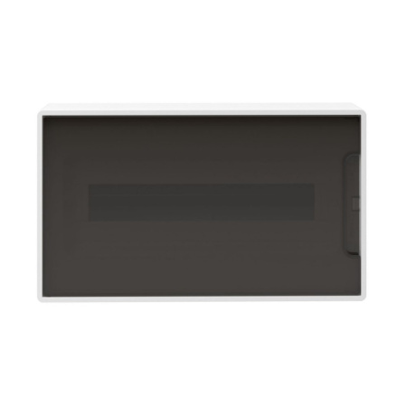 Картинка Корпус пластиковый настенный FRAME ЩРН-П-18 IP41 тонированная дверь F18W1WD DKC