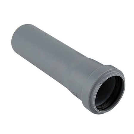 Картинка Труба для внутренней канализации Ø 110х2.7х150 мм Серая ПП Политэк