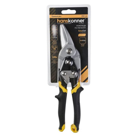 Картинка Ножницы по металлу правые Hanskonner