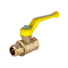 Кран шаровой для газа 1/2" ВР/НР рычаг латунь VALFEX