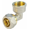 Уголок обжимной переходной для труб металлопласт Ø 20x1/2' ВР Valfex VF.352.N.020012