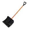 Лопата снеговая Богатырь с алюминиевым черенком и ручкой