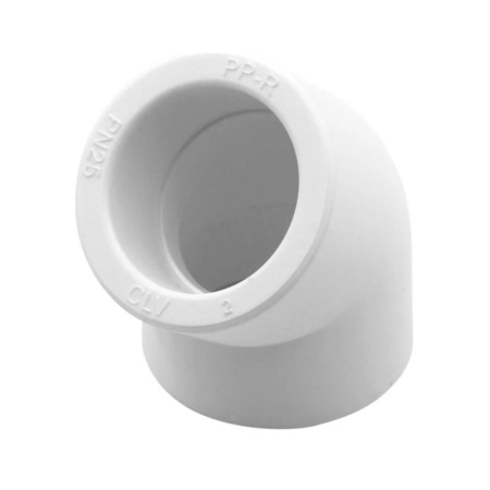 Картинка Уголок 40 мм 45° полипропилен РОСТерм