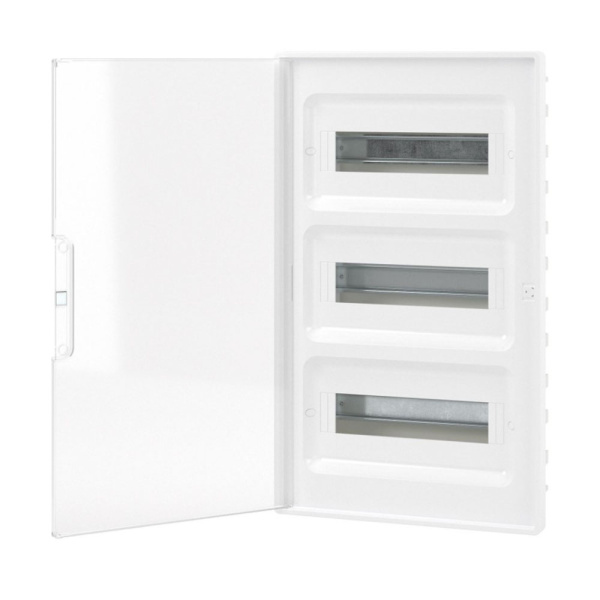 Картинка Корпус пластиковый встраиваемый FRAME ЩРВ-П-36 IP41 прозрачная дверь F36B1WT DKC