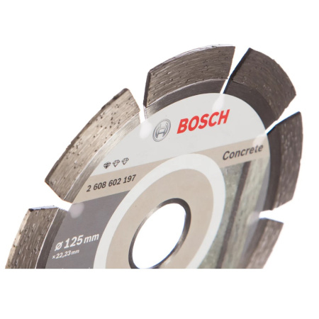 Картинка Круг алмазный сегмент 125х22.23 Bosch Concrete