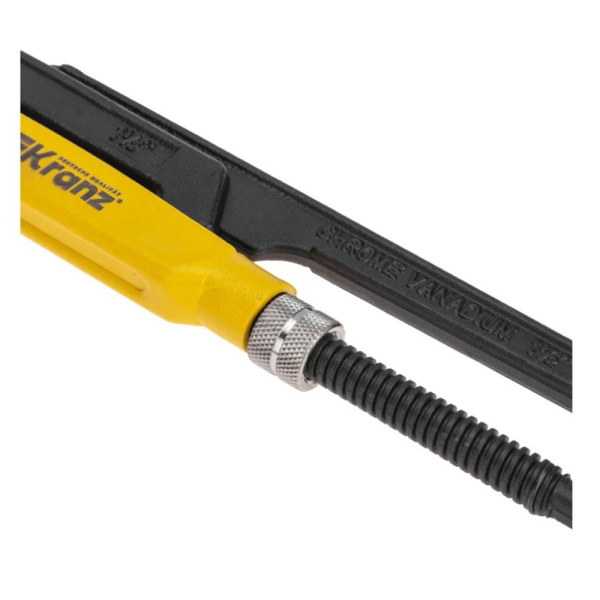 Картинка Ключ трубный рычажный № 2 литой L 400 мм KR-12-5903 KRANZ