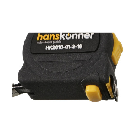 Картинка Рулетка 3 м 16 мм стоп магнит Hanskonner