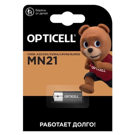 Батарейка Элемент питания алкалин A23/MN21/8LR932 12В Specialty Opticell