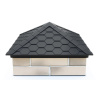 Колпак полимеркомпозитный ZKING 535х535 мм 2 кирпича Серый Колпак полимеркомпозитный ZKING 535х535 мм 2 кирпича Серый