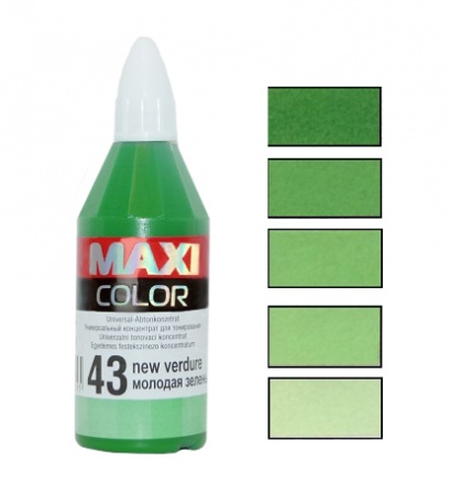 Колер maxi color №43 молодая зелень