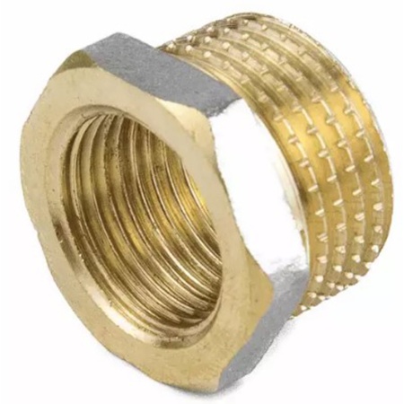 Футорка НВ 1/2"х1/4" никелированная 9024 Aquasfera