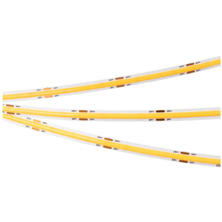 Картинка Лента COB X320 8mm 24V Warm 3000 8 W/m IP20 CSP 5 m Arlight