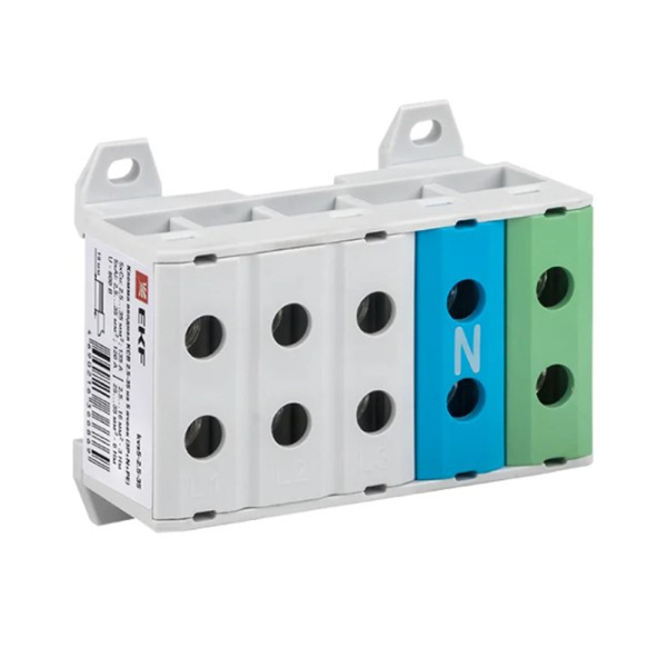 Картинка Клемма силовая вводная пятиполюсная КСВ 2.5-35 3P+N+PE PROxima EKF