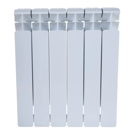 Картинка Радиатор биметаллический 500х100 6 секций боковое подключение Rifar BASE