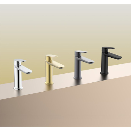 Картинка Смеситель для умывальника Золотой сатин SPLENKA 9S41.10.03