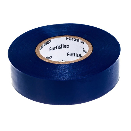 Картинка Изолента ПВХ 19х0.15х20000 мм Синяя КВТ Fortisflex