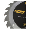 Картинка Диск пильный по дереву 200-32/30 24 зуба Hanskonner