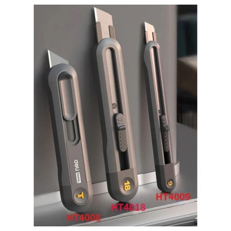 Картинка Нож малярный 18 мм DELI НТ4008