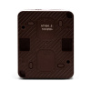 Картинка Выключатель 2 клавиши IP54 10 АХ Коричневый Systeme Electric ATLASDESIGN Profi54