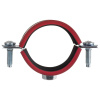 Картинка Хомут сантехнический металлический в сборе Ø 1" 1/4 М8 39-46 Мир хомутов
