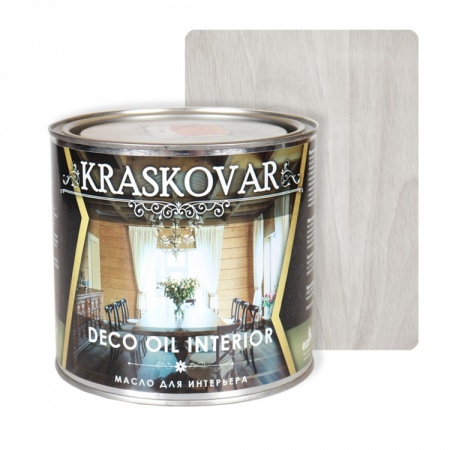 Масло для интерьера Kraskovar Deco Oil Interior 2,2 л Арктика