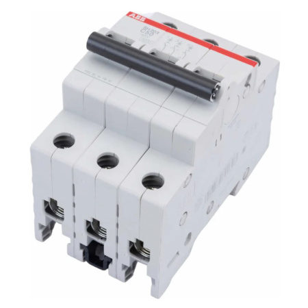 Картинка Автоматический выключатель 3п SH203 С 50А 4,5кА ABB
