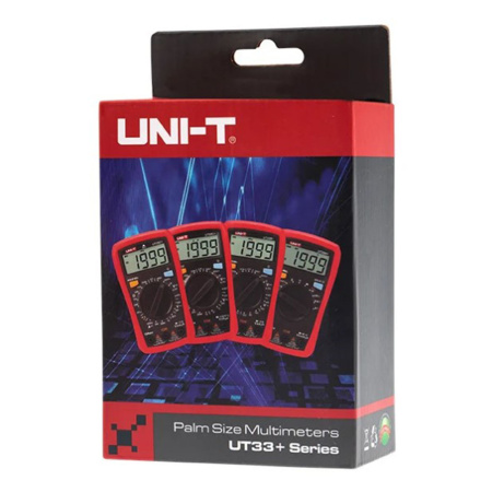 Картинка Портативный мультиметр цифровой UNI-T UT33C+